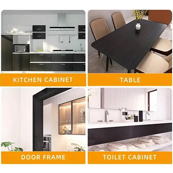 Zidna ukrasna naljepnica s drvenim uzorkom (5 m) | DECORIM